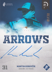Kubovčík Martin 2022 LC Czech Baseball Extraleague Signature #12