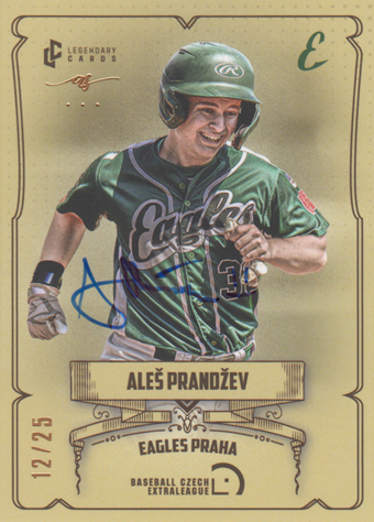 Prandžev Aleš 2024 LC Czech Baseball Extraleague Signature #24