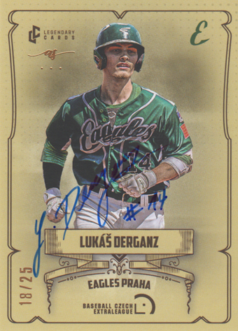 Derganz Lukáš 2024 LC Czech Baseball Extraleague Signature #28