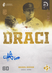 Aguiar Maikel 2022 LC Czech Baseball Extraleague Signature #32