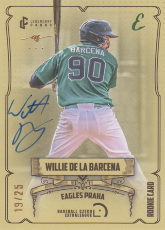 Jacques Adam 2024 LC Czech Baseball Extraleague Signature #35