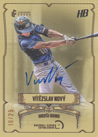 Nový Vítězslav 2024 LC Czech Baseball Extraleague Signature #52