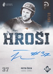 Čech Petr 2022 LC Czech Baseball Extraleague Signature #63