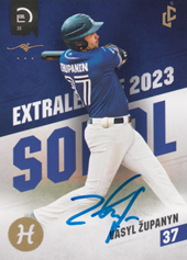Zhupanin Vasil 2023 LC Czech Baseball Extraleague Signature 2023 Update #78