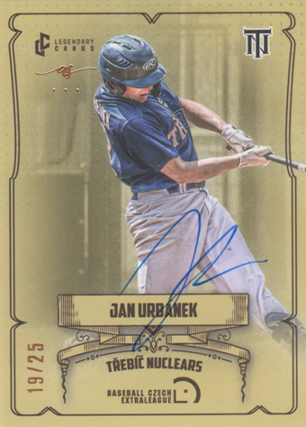 Urbánek Jan 2024 LC Czech Baseball Extraleague Signature #92