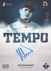 Hluchý Viktor 2022 LC Czech Baseball Extraleague Signature #125