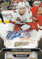 Geekie Morgan 20-21 Upper Deck MVP Rookie Signature #225