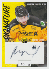Pospíšil Kristián 22-23 Cardset Signature Limited Edition