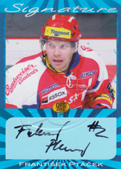 Ptáček František 2011 OFS Premium Signature Gold Embossed #SIGN-15