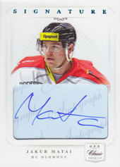 Matai Jakub 14-15 OFS Classic Authentic Signature Level 1 #AS-106