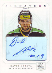 Vrbata David 14-15 OFS Classic Authentic Signature Level 2 #AS-52