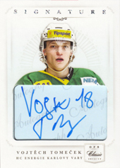 Tomeček Vojtěch 14-15 OFS Classic Authentic Signature Level 2 #AS-103