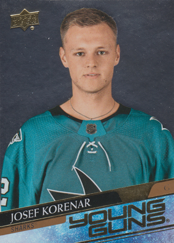 Kořenář Josef 20-21 Upper Deck Young Guns Silver #715