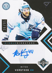 Versteeg Mitch 2020 All Star Edition All Star Single Signature #S06