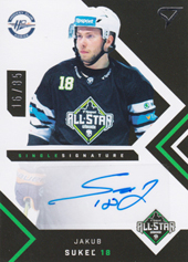 Sukeľ Jakub 2020 All Star Edition All Star Single Signature #S22