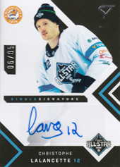 Lalancette Christophe 2020 All Star Edition All Star Single Signature #S11