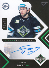 Sukeľ Jakub 2020 All Star Edition All Star Single Signature #S22