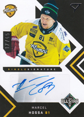 Hossa Marcel 2020 All Star Edition All Star Alumni Single Signature #SA03