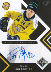 Kopecký Tomáš 2020 All Star Edition All Star Alumni Single Signature #SA04