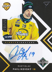 Pavlikovský Rastislav 2020 All Star Edition All Star Alumni Single Signature #SA06