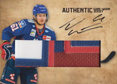 Huhtala Tommi 20-21 Playercards DEL Authentic Game Worn Jersey Auto #SJ-09