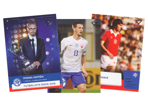 Kompletní set 17-18 SportZoo Futbalové Slovensko základní inserty