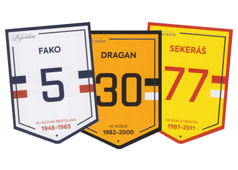 Kompletní set 2018 Pocta legendám Plakety 1.edícia #PL01-PL09