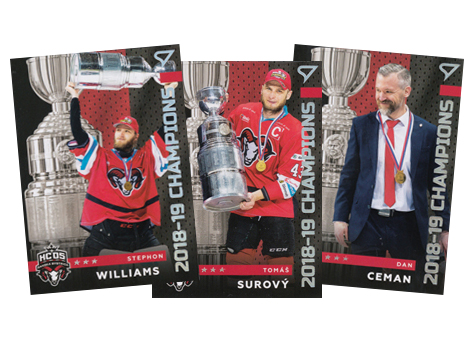 Kompletní set 19-20 Tipsport Liga Champions #CH1-CH9