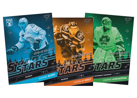 Kompletní set 19-20 Tipsport Liga Season Stars 18-19 #SS01-SS18