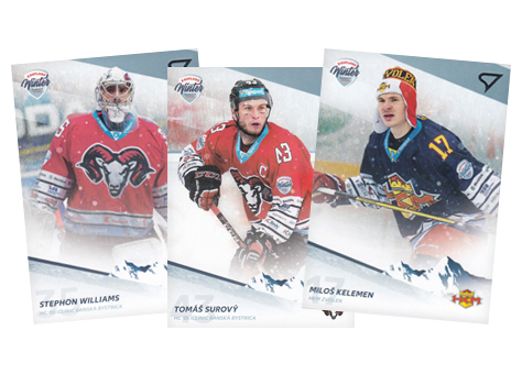 Kompletní set 2019 Winter Classic řadové karty #W01-W36