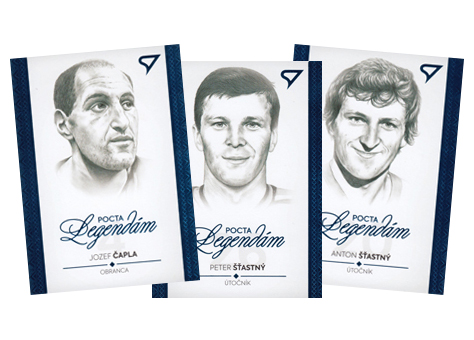 Kompletní set 2020 Pocta legendám Portrét Blue 2.edícia #PT01-PT09