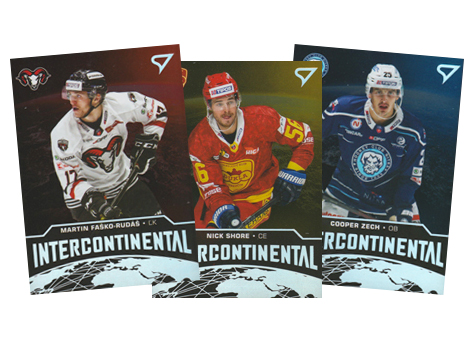 Kompletní set 20-21 Tipos Extraliga Intercontinental #UIC01-UIC18