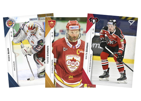 Kompletní set 21-22 SportZoo Tipos Extraliga řadové karty #1-216