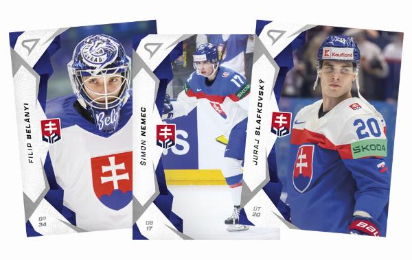Kompletní set 2025 Hokejové Slovensko řadové karty #1-63