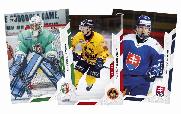 Kompletní set 25-26 SportZoo Tipos Slovenská hokejová liga řadové karty #1-144