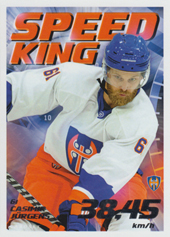 Jürgens Casimir 21-22 Cardset Speed King #13