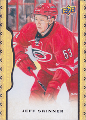 Skinner Jeff 14-15 UD Masterpieces Framed Black Leather #63