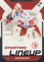 Mazanec Marek 22-23 Tipsport Extraliga Starting Lineup #SL-01