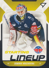 Hrachovina Dominik 22-23 Tipsport Extraliga Starting Lineup #SL-13