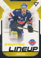 Pech Lukáš 22-23 Tipsport Extraliga Starting Lineup #SL-17
