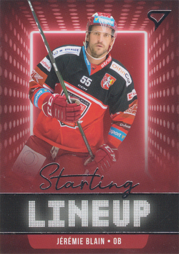 Blain Jérémie 21-22 Tipsport Extraliga Starting Lineup #SLU-26