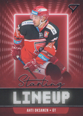 Oksanen Ahti 21-22 Tipsport Extraliga Starting Lineup #SLU-28
