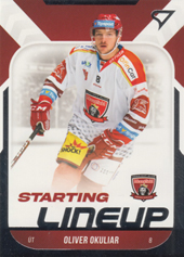Okuliar Oliver 22-23 Tipsport Extraliga Starting Lineup #SL-30