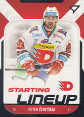 Čerešňák Peter 22-23 Tipsport Extraliga Starting Lineup #SL-32