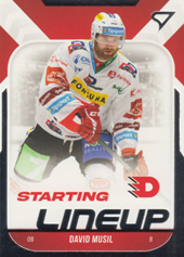 Musil David 22-23 Tipsport Extraliga Starting Lineup #SL-33