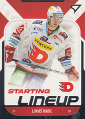 Radil Lukáš 22-23 Tipsport Extraliga Starting Lineup #SL-34
