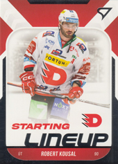 Kousal Robert 22-23 Tipsport Extraliga Starting Lineup #SL-36