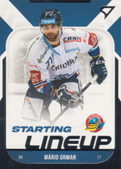 Grman Mário 22-23 Tipsport Extraliga Starting Lineup #SL-44