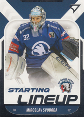 Svoboda Miroslav 22-23 Tipsport Extraliga Starting Lineup #SL-49