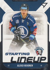 Rekonen Aleksi 22-23 Tipsport Extraliga Starting Lineup #SL-52